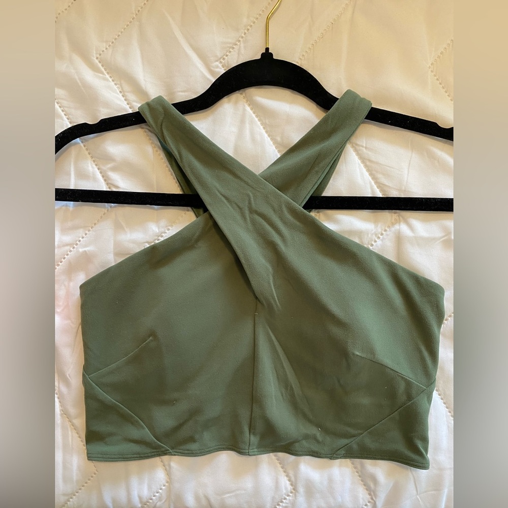 Lululemon Nulu Wrap Front Top